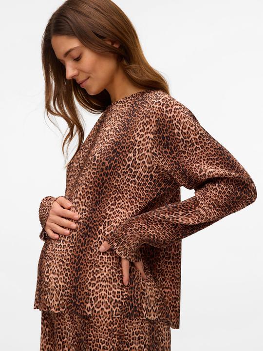 Immagine prodotto Mamalicious Normal geschnitten Rundhals Top Bluse (L)