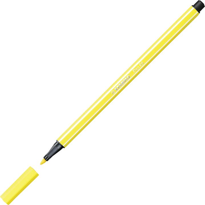 Produktbild STABILO Pen 68 Premium-Filzstift (Zitronengelb, 1 x)