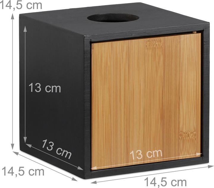Actual product image Relaxdays cosmetic tissue box