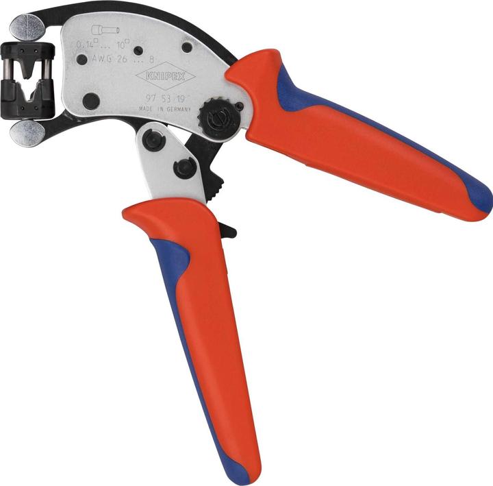 Produktbild Knipex Selbsteinst. Crimpzange f.Aderendhülsen (200 mm)