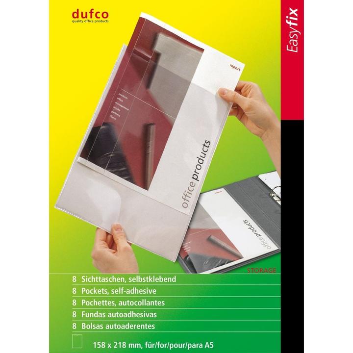 Produktbild Dufco Sichttaschen Easyfix (A5, 8 x)