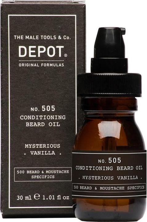 Actual product image Depot No. 505 Conditioning Beard Oil - Mysterious Vanilia 30 ml Beard Oil (30 ml)