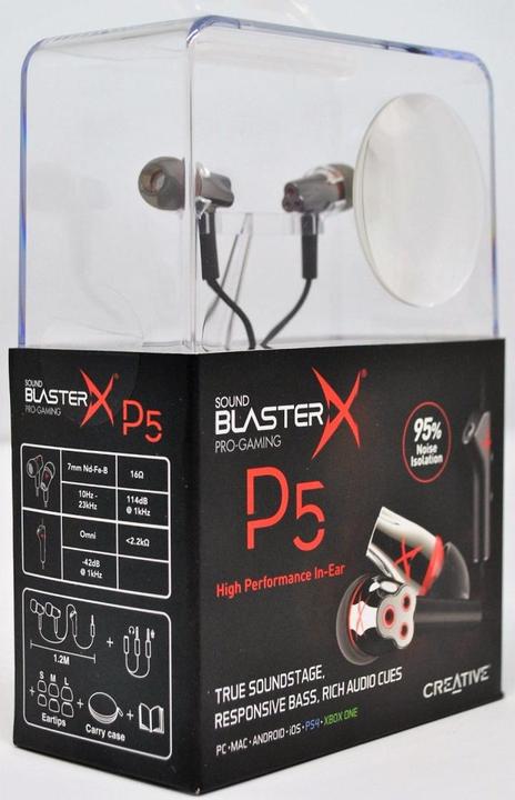 Produktbild Creative Sound BlasterX P5 (Kabelgebunden)