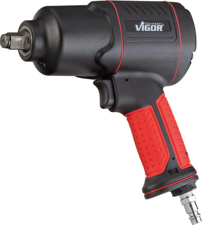 Vigor Schlagschrauber ∙ V4800 ∙ Lösemoment maximal: 1200 Nm ∙ Vierkant 12,5 mm (1/2 Zoll) ∙ 186.8 m… (Netzbetrieb)