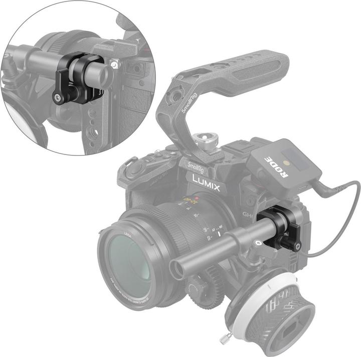 Actual product image SmallRig 12mm/15mm Single Rod Clamp 3598