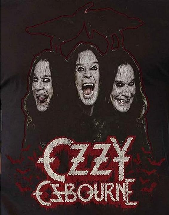 Produktbild Ozzy Osbourne TShirt Erwachsene Crows & Bars Baumwolle (M)