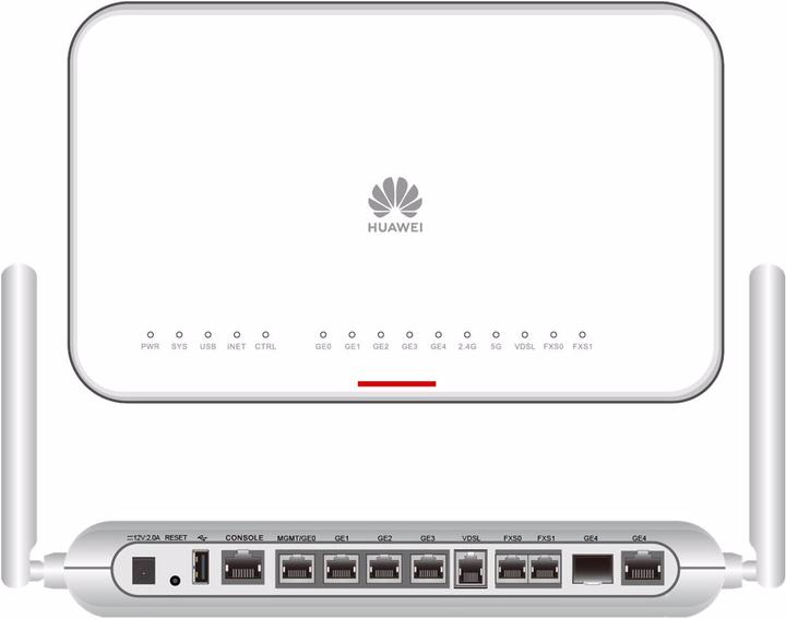 Immagine prodotto Huawei AR617VW 1xGE COMBO WAN 4xGE LAN 1xVDSL2 2xFXS 1xUSB 2.0, Wi-Fi +