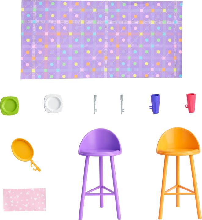 Actual product image Barbie Holiday home playset
