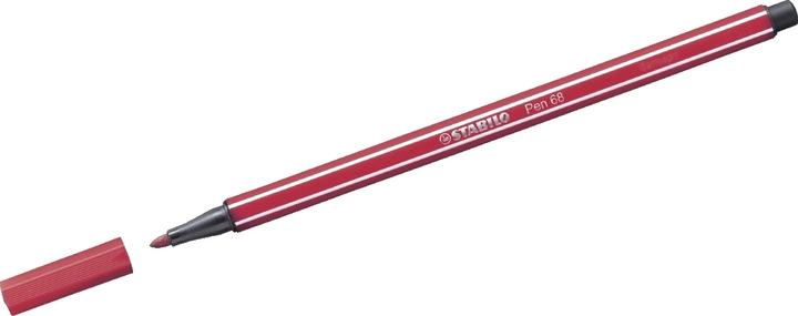 Immagine prodotto STABILO Penna 68 Pennarello premium (Rosso scuro, 1 x)