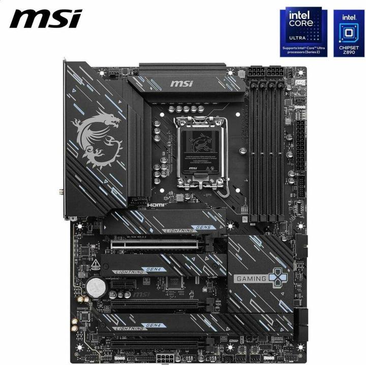 Actual product image MSI Z890 GAMING PLUS WIFI (LGA 1851, Intel Z890, ATX)