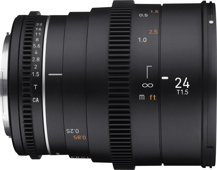 Actual product image Samyang 24mm T1.5 MK2 Nikon F (Nikon F, full size, Micro Four Thirds, APS-C / DX)