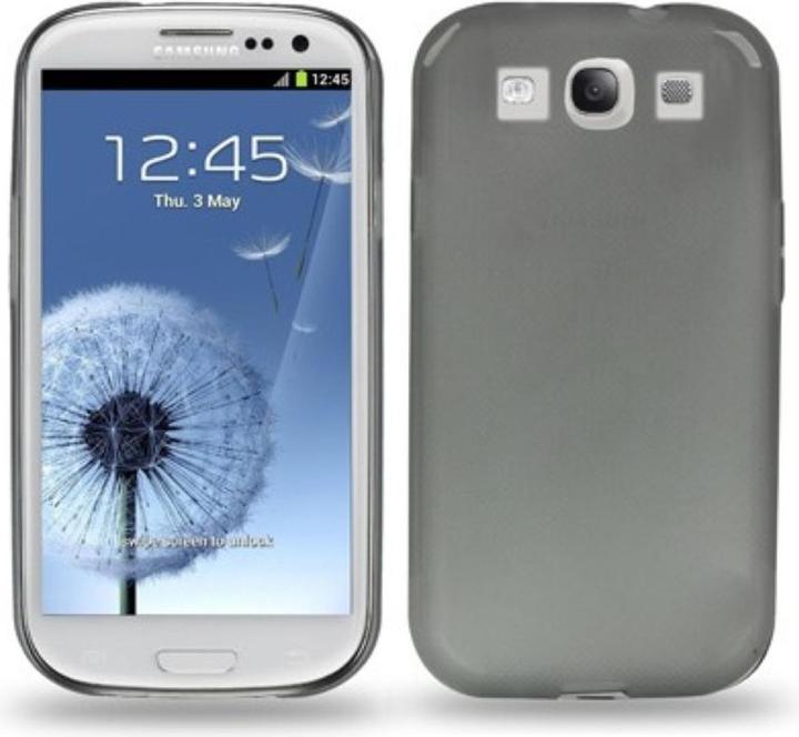 Produktbild König Design Schutzhülle TPU Case für Handy Samsung I9300 Galaxy S3 schwarz (Samsung Galaxy S3, Samsung Galaxy S3 Neo)