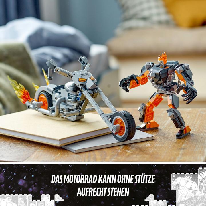 Actual product image LEGO 76245 Ghost Rider with Mech & Bike (76245, LEGO Marvel)