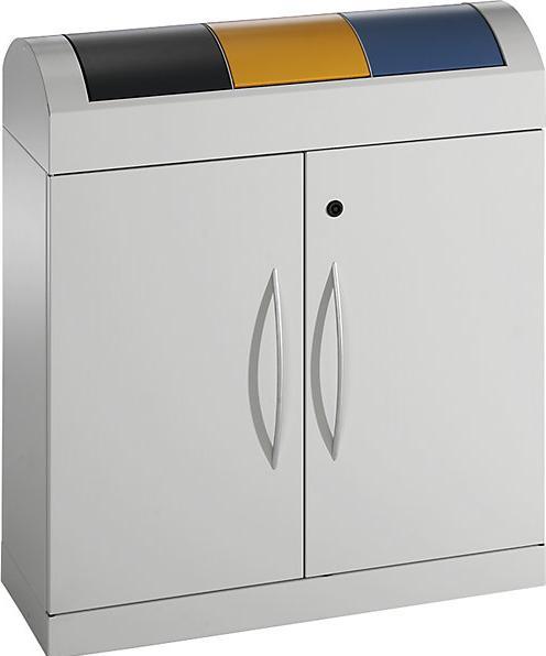 Image du produit kaiserkraft Système de collecte et de tri des matières recyclables (135 l)