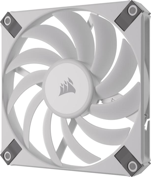 Produktbild Corsair iCUE AF120 RGB Slim 2er wh 120mm CO-9050165-WW (120 mm, 2 x)