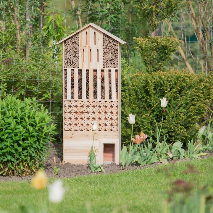Produktbild Relaxdays Insektenhotel (Marienkäfer, Florfliegen, Biene, Wildbienen, Schmetterlinge)