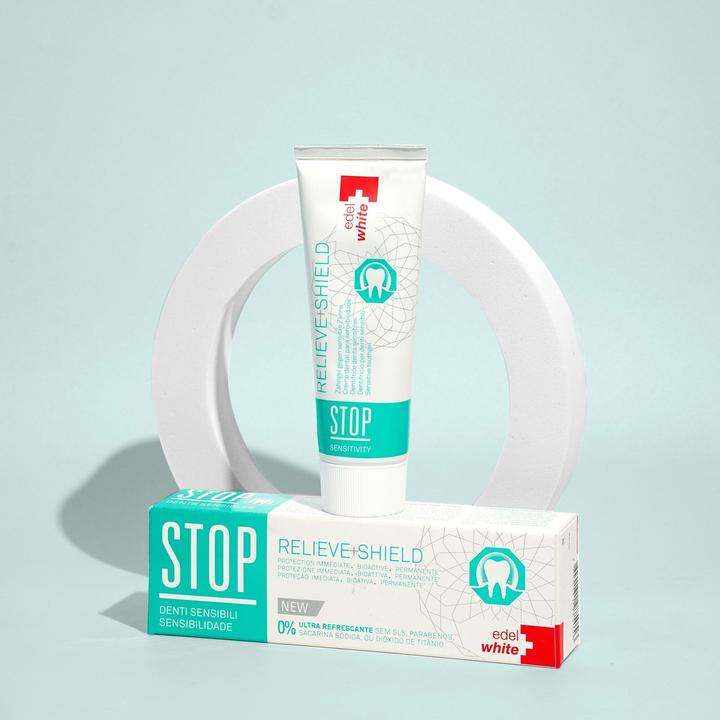 Produktbild Edel + White STOP Sensitive Zahngel 75ml (75 ml)