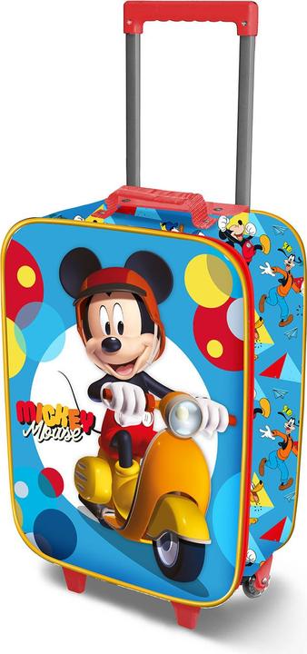 Actual product image Karactermania Soft 3D Trolley Suitcase Scooter