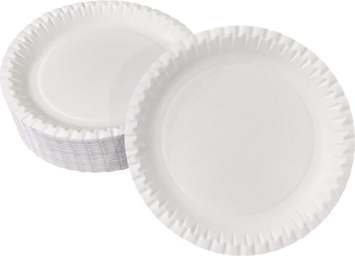 Actual product image Idena Party plate D23cm white 100s FSC mix (100 x)