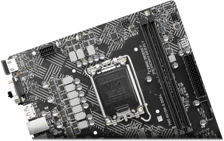 Productafbeelding MSI PRO H610M-G DDR4 (LGA 1700, Intel H610, mATX)