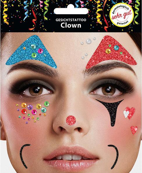 Image du produit Sombo Tatouage du visage clown