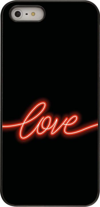 Image du produit PhoneLook Coque Valentine 2023 neon love (Apple iPhone 5s, Apple iPhone 5)