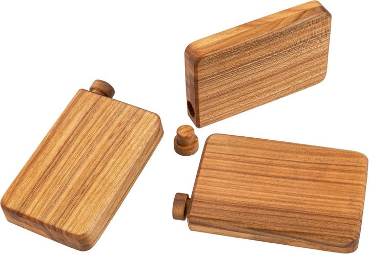Produktbild La Mia! Schnupftabakdose aus Kirschholz - auch für Gewürze geeignet (0.03 l)
