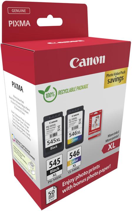 Image du produit Canon PG-545XL/CL-546XL Photo Value Pack (CF, Color)