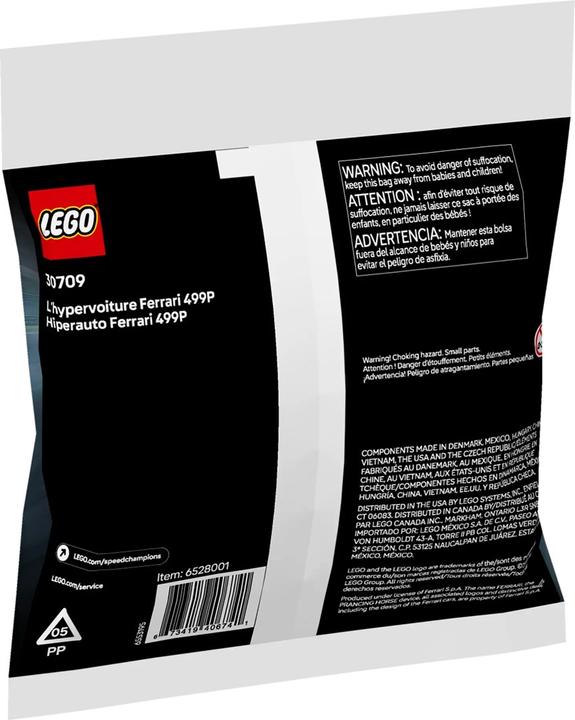 Immagine prodotto LEGO Ferrari 499P Supersportwagen (30709, LEGO Speed Champions)