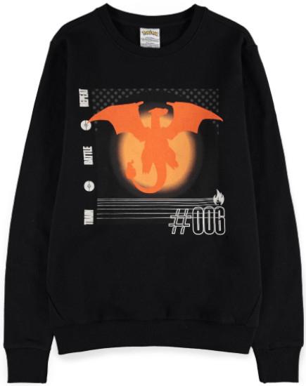 Difuzed POKEMON - Dracaufeu #006 - Sweat Homme (2XL) (XXL)