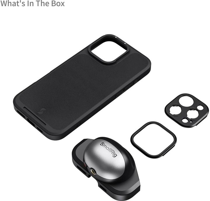Actual product image SmallRig 4987 FilMov Lightweight Photography Case Kit for iPhone 16 Pro Max 4987 (Cage)