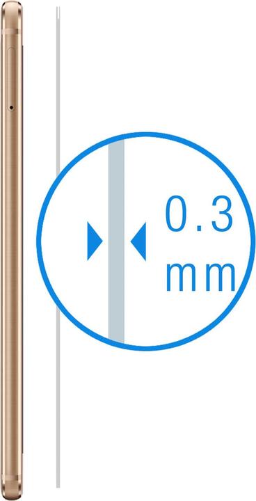 Actual product image Avizar Crystal clear film, glass screen protector (1 Piece, Mate 9)