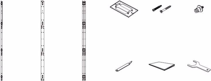 Actual product image Samsung VG-LFH25FWA Frame Kit