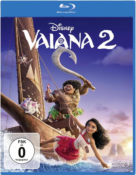 Disney Interactive Studios Vaiana 2 - BR (Blu-ray, 2025, Italiano, Inglese, Tedesco)