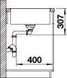 Produktbild Blanco AXIA III XL 6 S-F (99 cm, 50 cm)