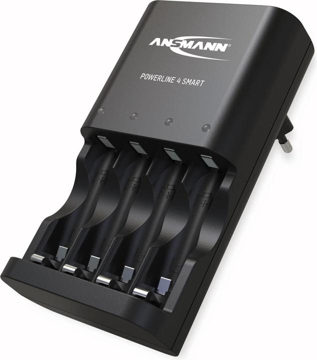 Produktbild Ansmann Akku-Ladeger?t Powerline NiMH/NiCD Mignon AA/Micro AAA (1 Stk., Akku)