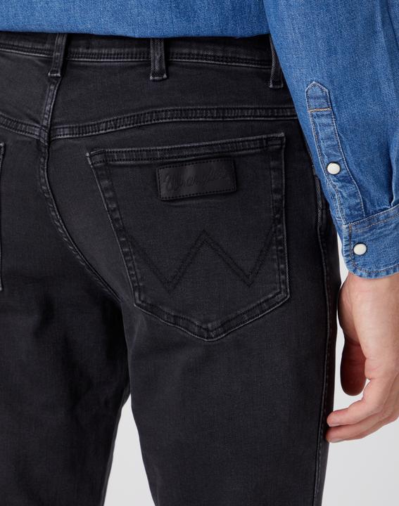 Produktbild Wrangler Texas Slim Jeans Slim Fit black crow (W30/L34)