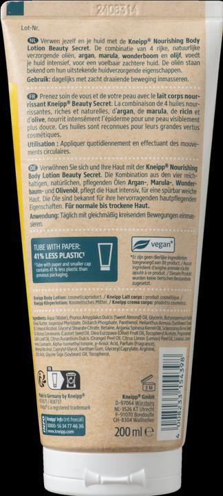 Produktbild Kneipp Nourishing Body Lotion Beauty Secret (Körperlotion, 200 ml)
