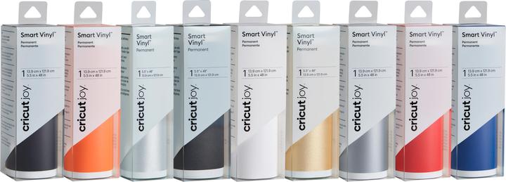 Image du produit Cricut Film vinyle Joy 13,9 cm x 121,9 cm permanent, argenté