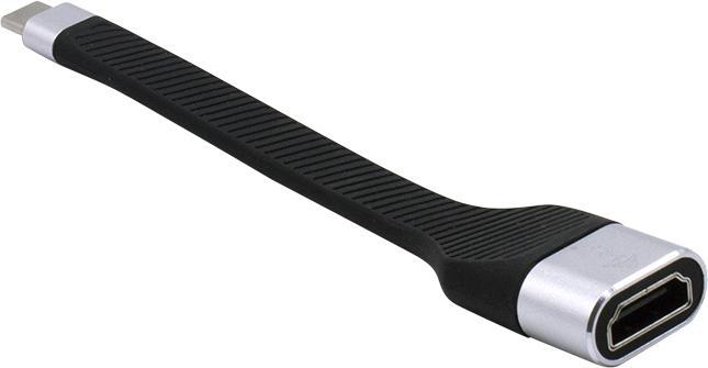 Image du produit i-tec Adaptateur plat USB C vers HDMI 1x HDMI 4K 60Hz Ultra HD compatible avec Thunderbolt 3 (USB-C, 1.10 cm)