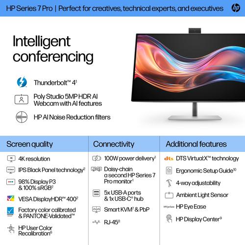 Energie-Label HP 727pm Docking Display (3840 x 2160 Pixel, 27")