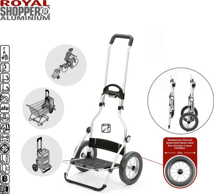 Image du produit Andersen Royal Shopper Priya chariot à provisions 54 cm