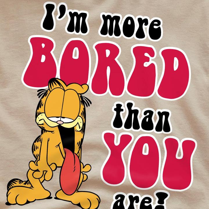 Produktbild Garfield More Bored TShirt (XL)
