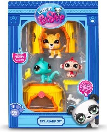 Actual product image Littlest Pet Shop Zestaw Dżungla 3 figurki