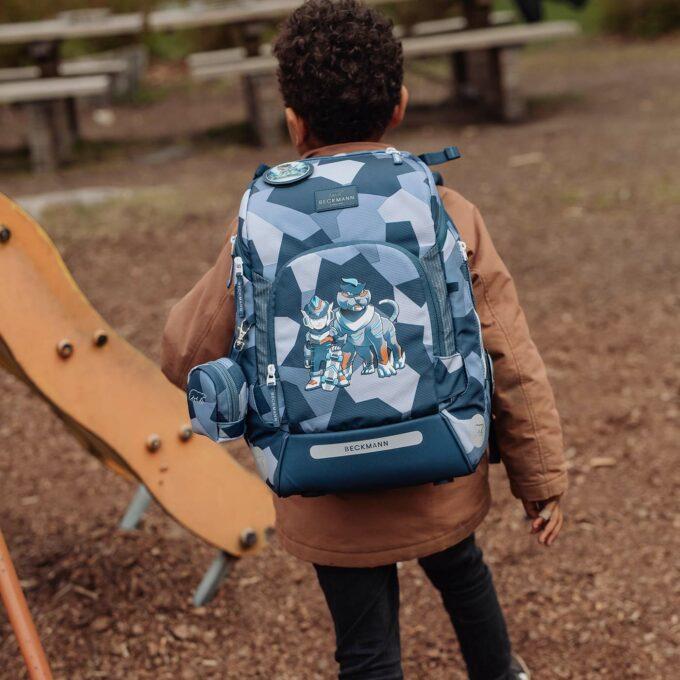 Immagine prodotto Beckmann Zaino scolastico Active Air FLX con tasca frontale double-face (25 l)