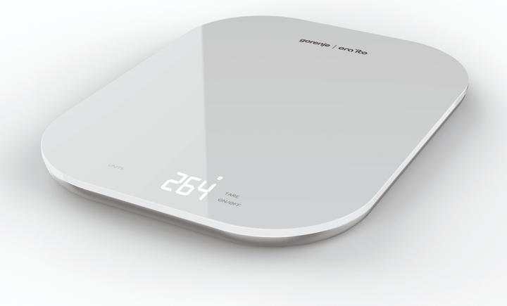 Actual product image Gorenje KT10ORAW White Countertop Rectangle Electronic kitchen scale