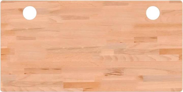 Immagine prodotto VidaXL Schreibtischplatte 110x55x2,5 cm Massivholz Buche,Material (110 x 55 x 2,5 cm)