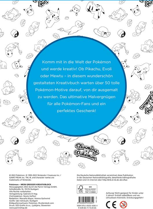 Actual product image Panini Pokémon: My big creative block