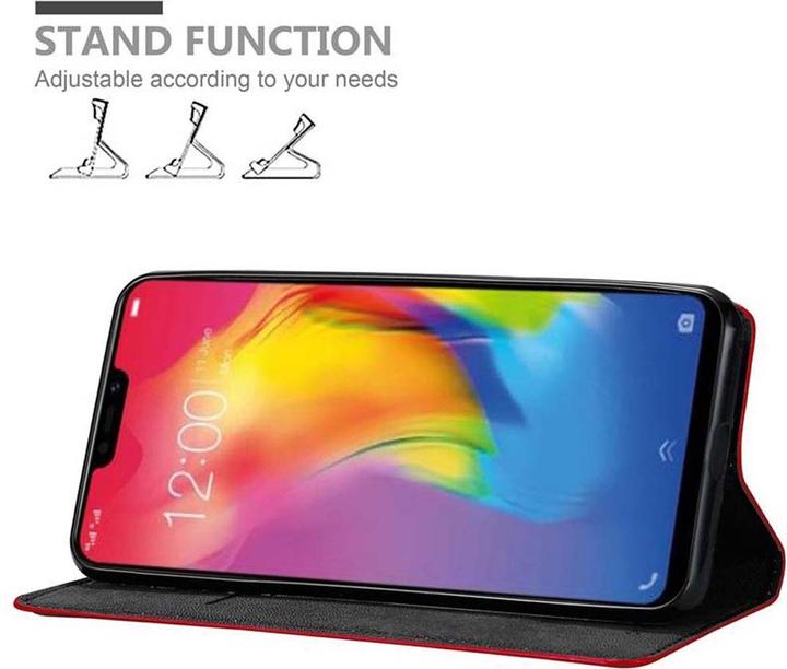 Actual product image Cadorabo Book Invisible Magnet Cover (Vivo Y83)