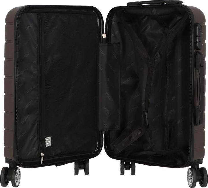 Immagine prodotto Nowi Carrello da cabina a 4 ruote Bergamo 56 cm (37.40 l, Bagaglio a mano (fino a 50 litri))
